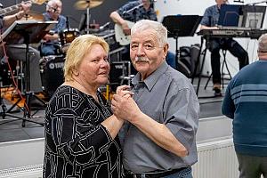 Setkání důchodců, restaurace SKC Dolní&nbsp;Třebonín 5. března 2026, foto: Lubor Mrázek