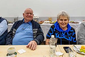 Setkání důchodců, restaurace SKC Dolní Třebonín 5. března 2026, foto: Lubor Mrázek