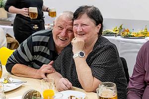Setkání důchodců, restaurace SKC Dolní Třebonín 5. března 2026, foto: Lubor Mrázek