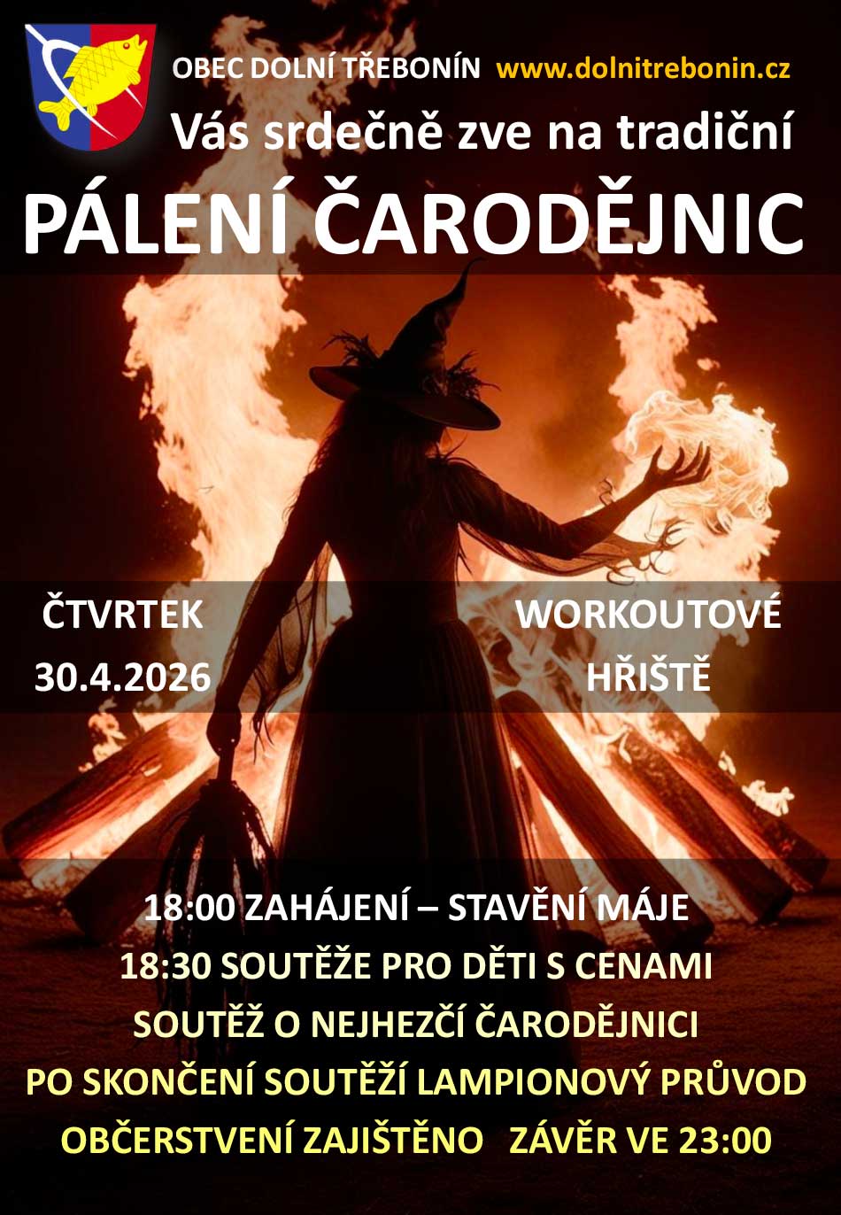 Pálení čarodějnic 30. 4. 2026