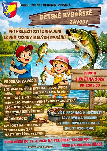 Dětské rybářské závody 2026