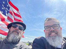 Slavnostní položení kytice k 81. výročí sestřelení amerického letce Williama R. Preddyho 18. 4. 2026