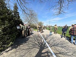 Slavnostní položení kytice k 81. výročí sestřelení amerického letce Williama R. Preddyho 18. 4. 2026