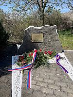 Slavnostní položení kytice k 81. výročí sestřelení amerického letce Williama R. Preddyho 18. 4. 2026