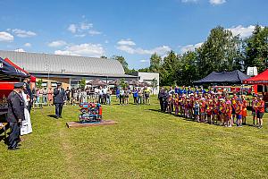 Svěcení požární stříkačky v Dolním Třeboníně 23. 5. 2026, foto: Lubor Mrázek