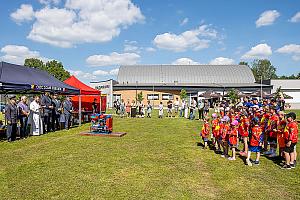Svěcení požární stříkačky v Dolním Třeboníně 23. 5. 2026, foto: Lubor Mrázek