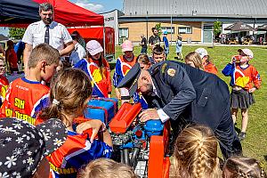 Svěcení požární stříkačky v Dolním Třeboníně 23. 5. 2026, foto: Lubor Mrázek
