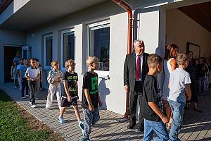 Zahájení školního roku v ZŠ Dolní Třebonín 1. 9. 2026, foto: Lubor Mrázek