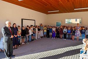 Zahájení školního roku v ZŠ Dolní Třebonín 1. 9. 2026, foto: Lubor Mrázek