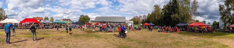 Závody v požárním útoku mladých hasičů, Dolní Třebonín 12. 9. 2026, foto: Lubor Mrázek