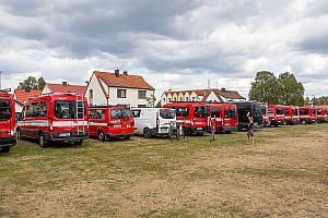 Závody v požárním útoku mladých hasičů, Dolní Třebonín 12. 9. 2026, foto: Lubor Mrázek
