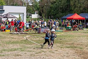 Závody v požárním útoku mladých hasičů, Dolní Třebonín 12. 9. 2026, foto: Lubor Mrázek
