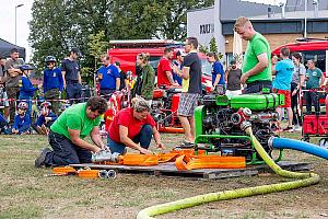 Závody v požárním útoku mladých hasičů, Dolní Třebonín 12. 9. 2026, foto: Lubor Mrázek