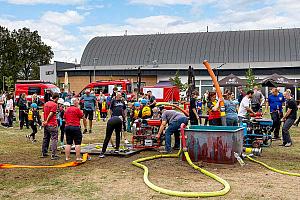 Závody v požárním útoku mladých hasičů, Dolní Třebonín 12. 9. 2026, foto: Lubor Mrázek