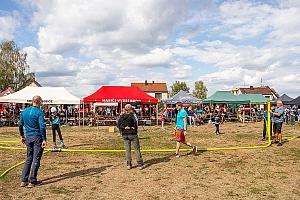 Závody v požárním útoku mladých hasičů, Dolní Třebonín 12. 9. 2026, foto: Lubor Mrázek