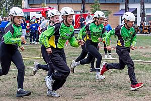 Závody v požárním útoku mladých hasičů, Dolní Třebonín 12. 9. 2026, foto: Lubor Mrázek