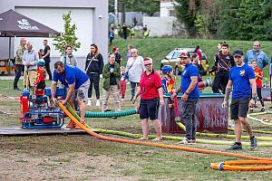 Závody v požárním útoku mladých hasičů, Dolní Třebonín 12. 9. 2026, foto: Lubor Mrázek