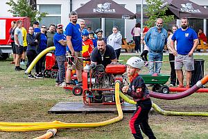 Závody v požárním útoku mladých hasičů, Dolní Třebonín 12. 9. 2026, foto: Lubor Mrázek