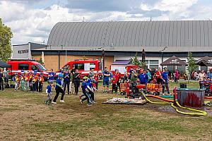 Závody v požárním útoku mladých hasičů, Dolní Třebonín 12. 9. 2026, foto: Lubor Mrázek