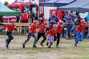 Závody v požárním útoku mladých hasičů, Dolní Třebonín 12. 9. 2026, foto: Lubor Mrázek