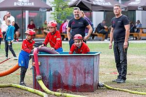Závody v požárním útoku mladých hasičů, Dolní Třebonín 12. 9. 2026, foto: Lubor Mrázek