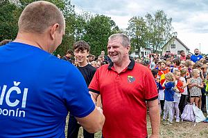 Závody v požárním útoku mladých hasičů, Dolní Třebonín 12. 9. 2026, foto: Lubor Mrázek