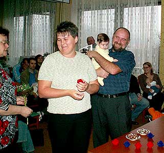 Vítání občánků v Dolním Třeboníně, 24. listopadu 2007, foto: J. Frendl