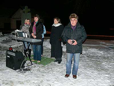 Zpívání u Vánočního stromu 19.12.2010