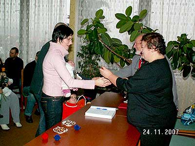 Vítání občánků v Dolním Třeboníně, 24. listopadu 2007, foto: J. Frendl