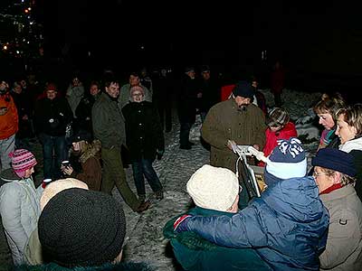 Zpívání u Vánočního stromu 19.12.2010