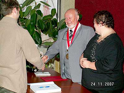 Vítání občánků v Dolním Třeboníně, 24. listopadu 2007, foto: J. Frendl