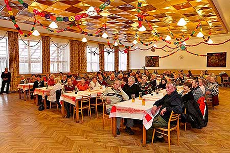 Setkání důchodců obce Dolní Třebonín 17.2.2011