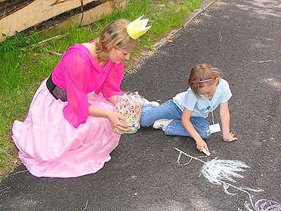 Cesta pohádkami, Dolní Třebonín 25.6.2004