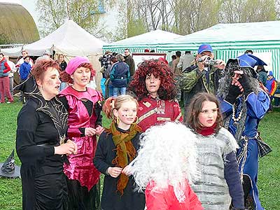 Pálení čarodějnic, Dolní Třebonín 30.4.2006