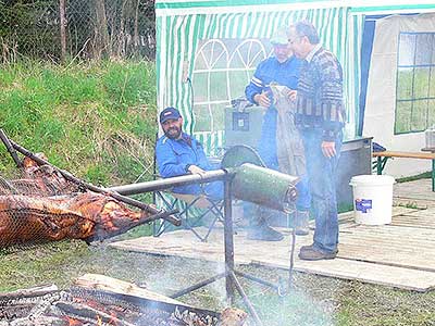 Pálení čarodějnic, Dolní Třebonín 30.4.2006