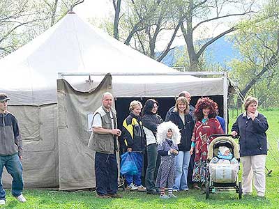 Pálení čarodějnic, Dolní Třebonín 30.4.2006