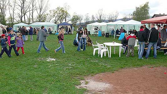 Pálení čarodějnic, Dolní Třebonín 30.4.2006