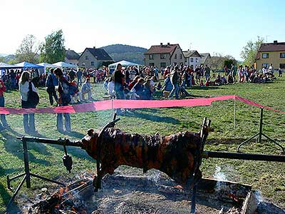 Pálení čarodějnic, Dolní Třebonín 30.4.2007