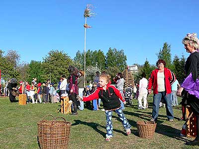 Pálení čarodějnic, Dolní Třebonín 30.4.2007