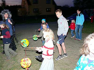 Pálení čarodějnic, Dolní Třebonín 30.4.2007