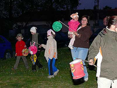 Pálení čarodějnic, Dolní Třebonín 30.4.2007