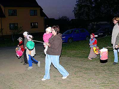 Pálení čarodějnic, Dolní Třebonín 30.4.2007