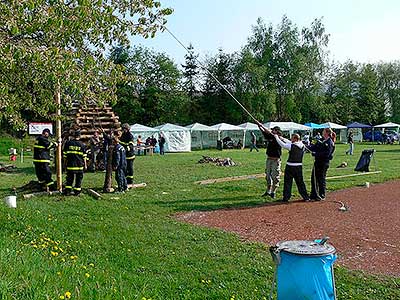 Pálení čarodějnic, Dolní Třebonín 30.4.2009