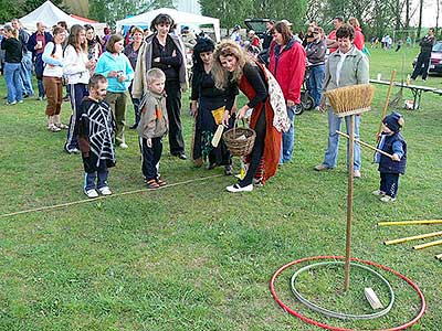 Pálení čarodějnic, Dolní Třebonín 30.4.2009