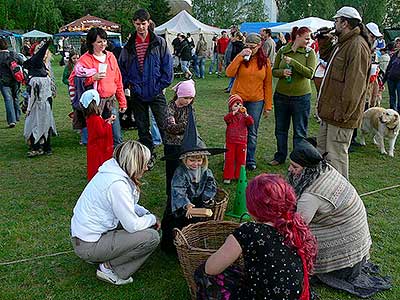 Pálení čarodějnic, Dolní Třebonín 30.4.2009