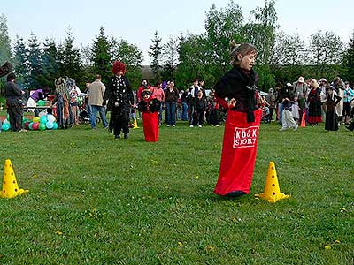 Pálení čarodějnic, Dolní Třebonín 30.4.2009