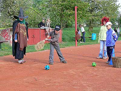 Pálení čarodějnic, Dolní Třebonín 30.4.2009