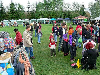 Pálení čarodějnic, Dolní Třebonín 30.4.2009