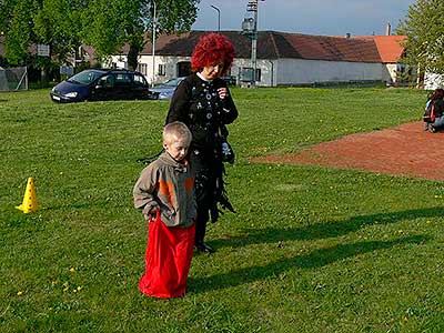 Pálení čarodějnic, Dolní Třebonín 30.4.2009