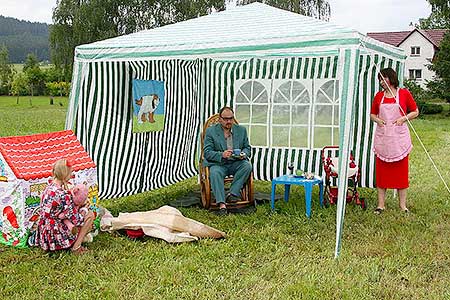 Cesta pohádkami, Dolní Třebonín 27.6.2009, foto: Václav Krametbauer